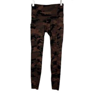 Lululemon Fast Free High-Rise Tight 28" Non Reflective Heritage Brown Camo 4
